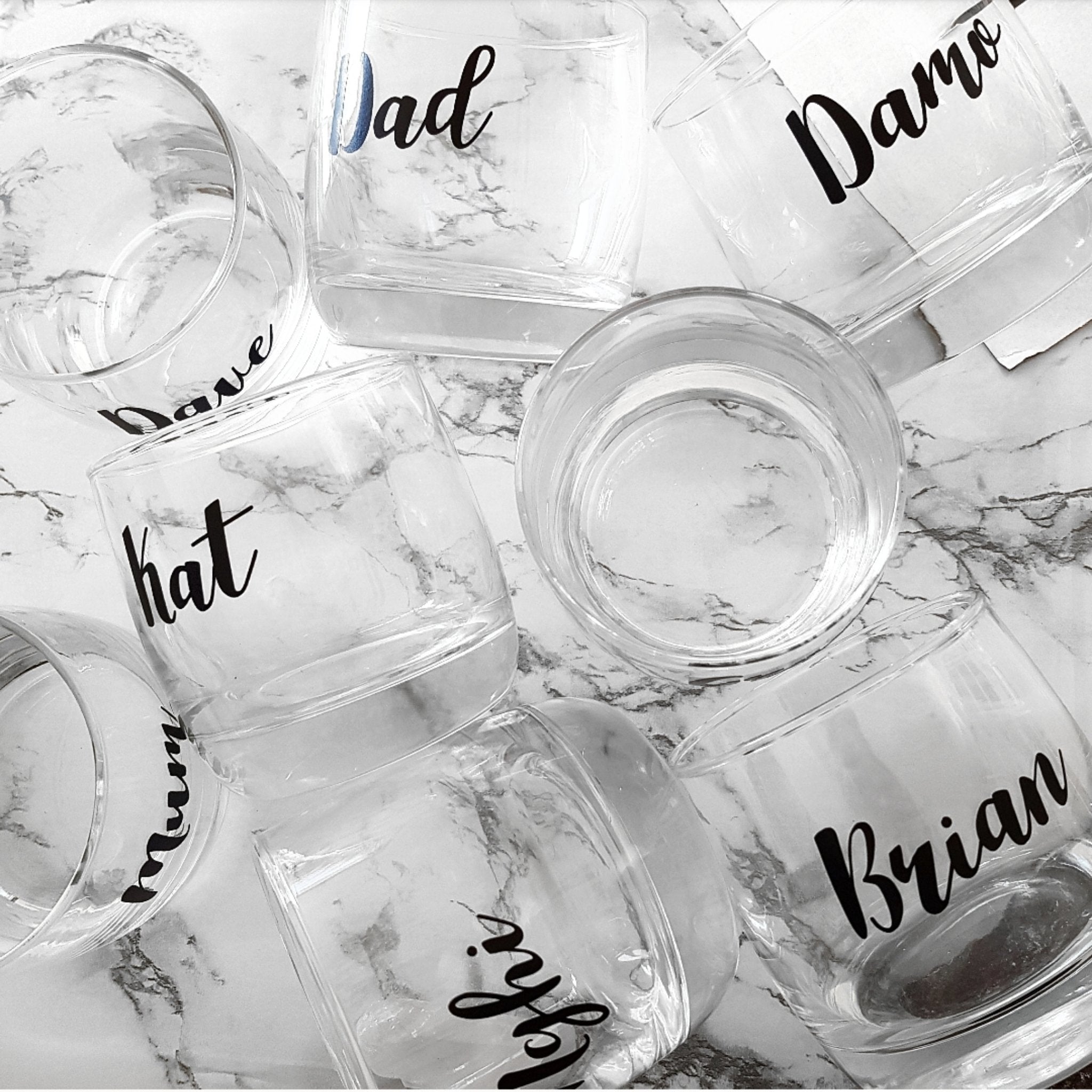 Personalised Scotch Whiskey Glasses