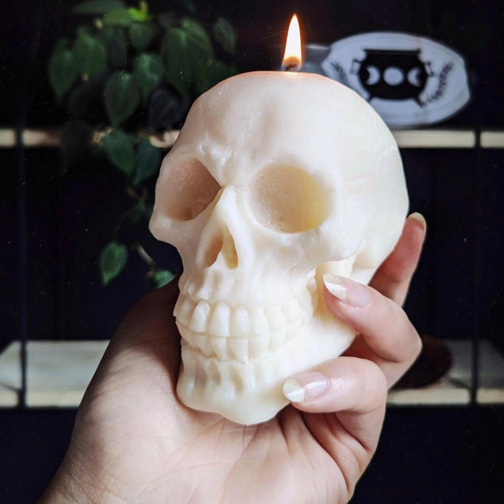 Large Soy Skull Candle